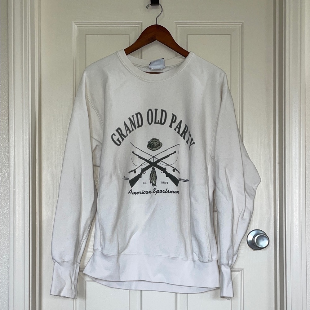 Vintage Lee “Grand Old Party – American Sportsman” crewneck (Made in USA)